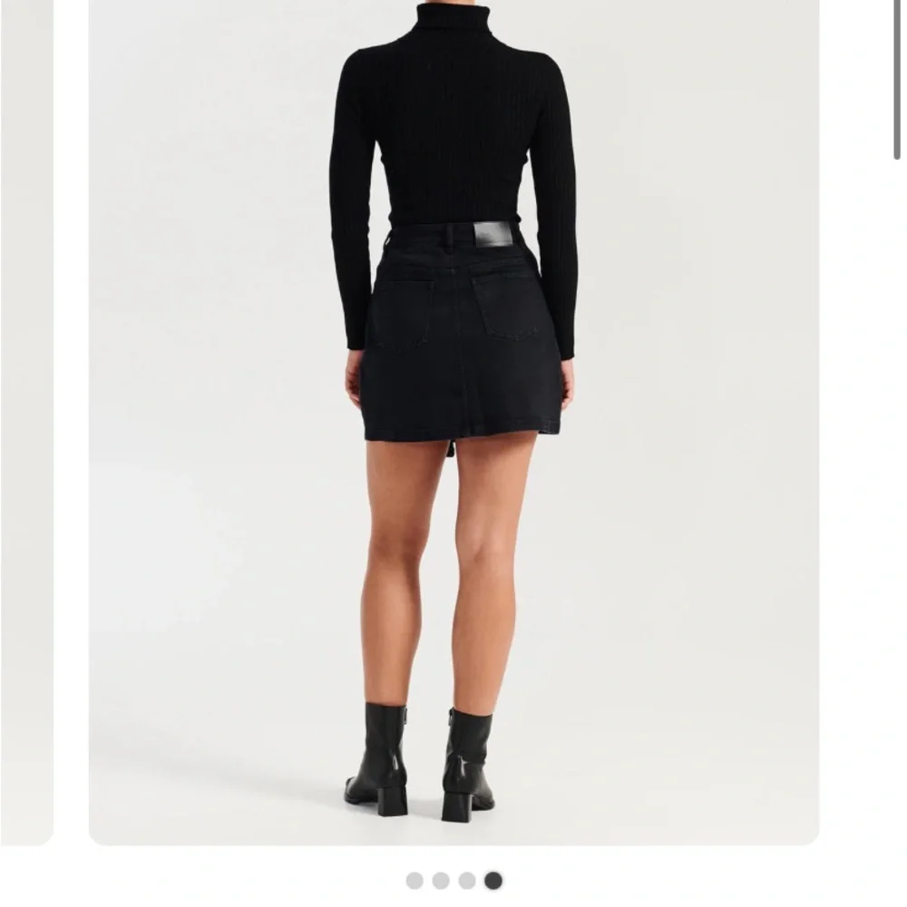 Ena Pelly NWOT Monique Asymmetric Mini Skirt - Picture 3 of 9